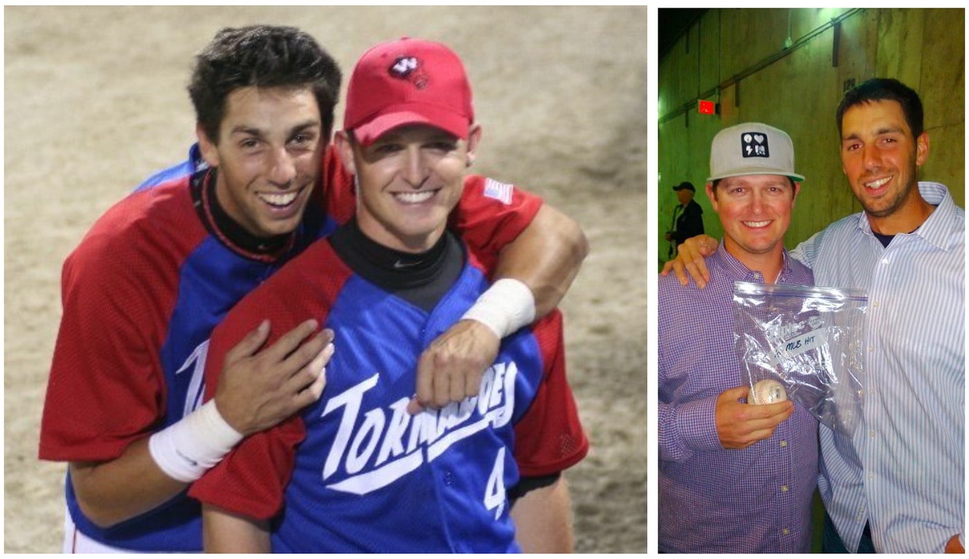 Bobby Tewksbary and Chris Colabello